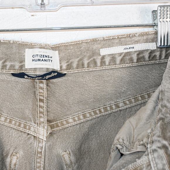 Citizens of Humanity Premium vintage size 25 Jolene Straight Leg Jeans in Buff - Picture 3 of 15